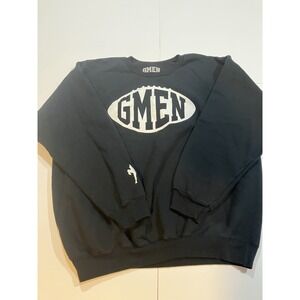 Gmen New York Giants Superbowl XLVI Manning Graphic Crewneck XL USA Made 2-Sided